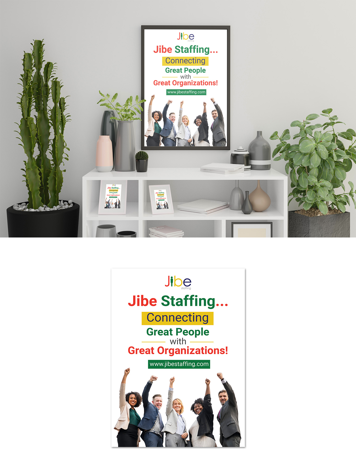 Poster-Design von debdesign für Jibe Staffing | Design #26252866