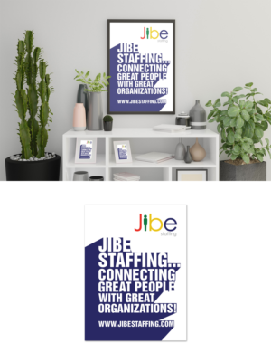 Poster-Design von debdesign für Jibe Staffing | Design: #26252868