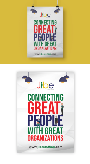 Poster-Design von debdesign für Jibe Staffing | Design: #26253354