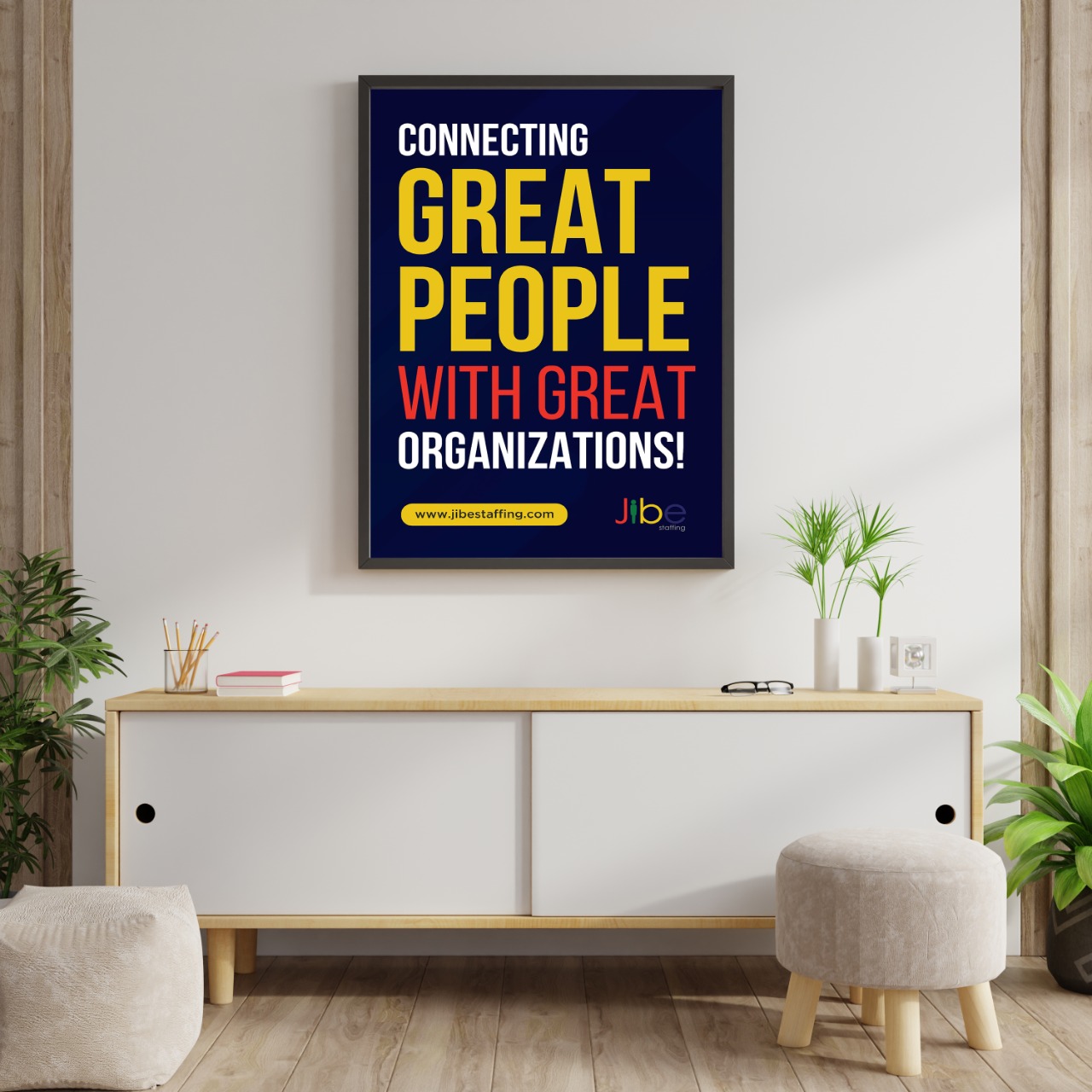 Poster Design by debdesign for Jibe Staffing | Design #26260281