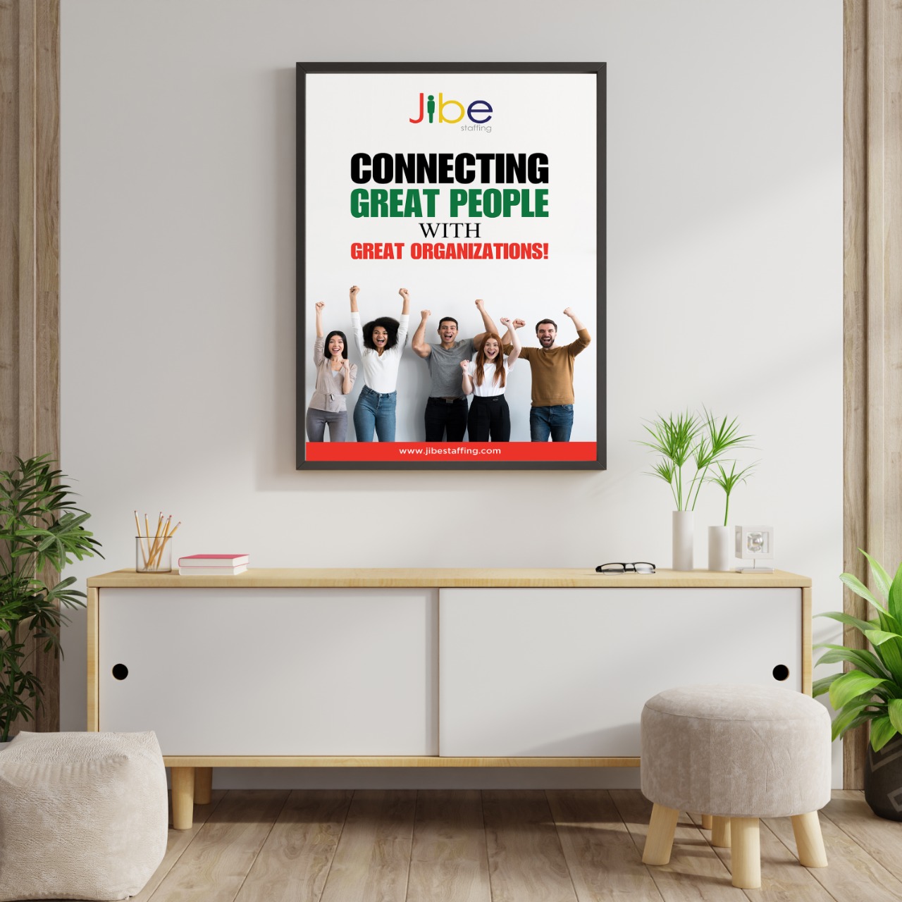 Poster Design by debdesign for Jibe Staffing | Design #26260283
