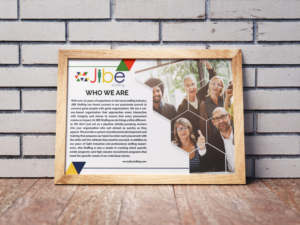 Poster-Design von Black Machine Grafx für Jibe Staffing | Design: #26240925