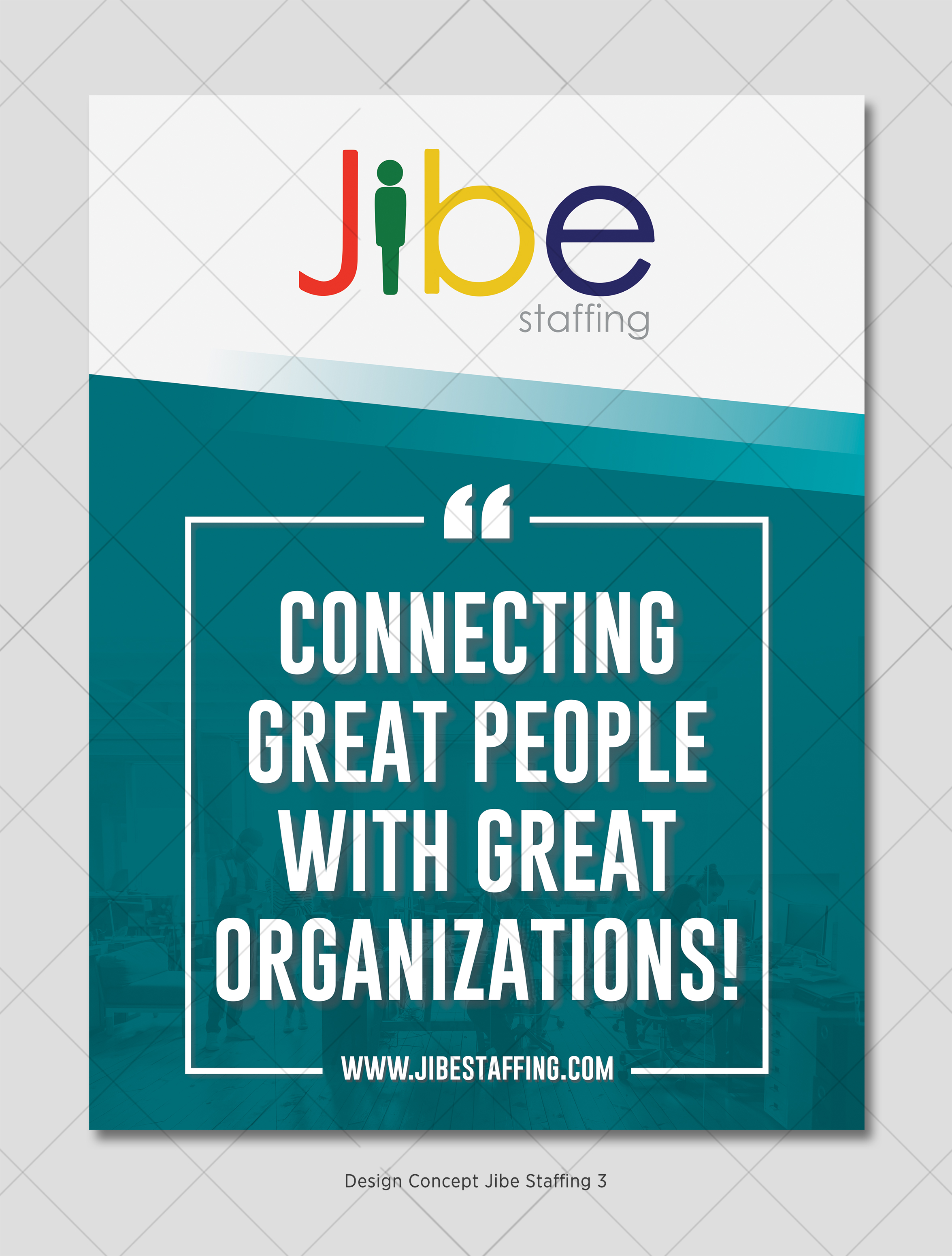 Poster-Design von D Creative für Jibe Staffing | Design #26222606