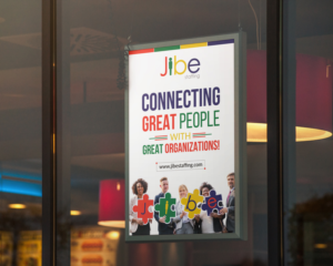 Poster-Design von RGraphic für Jibe Staffing | Design: #26228707