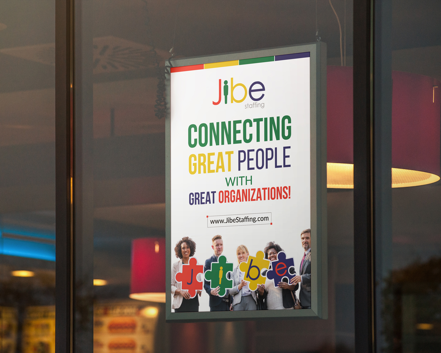 Poster Design by RGraphic for Jibe Staffing | Design #26233008