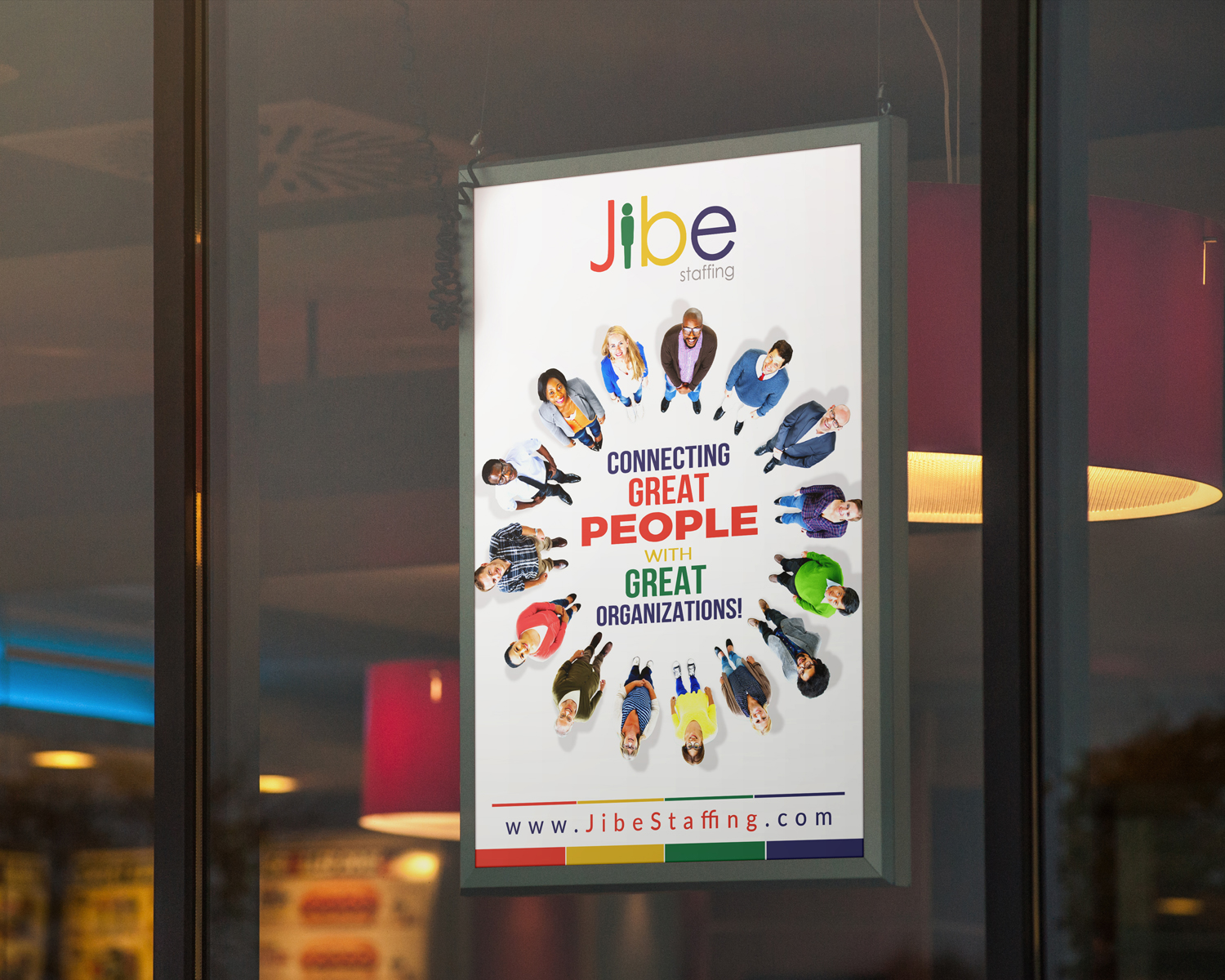 Poster Design by RGraphic for Jibe Staffing | Design #26233016