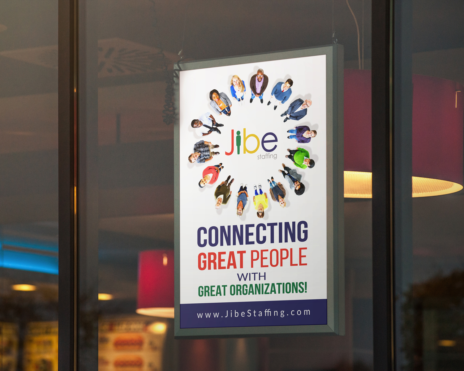 Poster Design by RGraphic for Jibe Staffing | Design #26235981