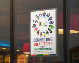 Poster-Design von RGraphic für Jibe Staffing | Design: #26311402