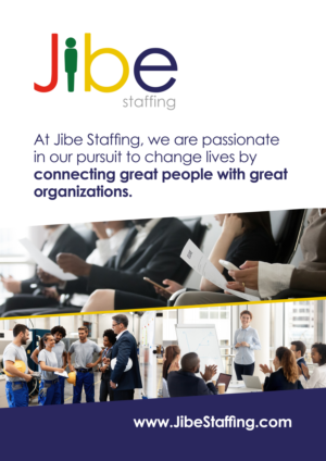 Poster-Design von Tony 81 für Jibe Staffing | Design: #26224354