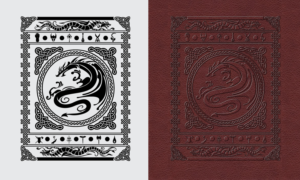 Dungeons & Dragons Notebook Cover Design | Graphic Design by ally designs