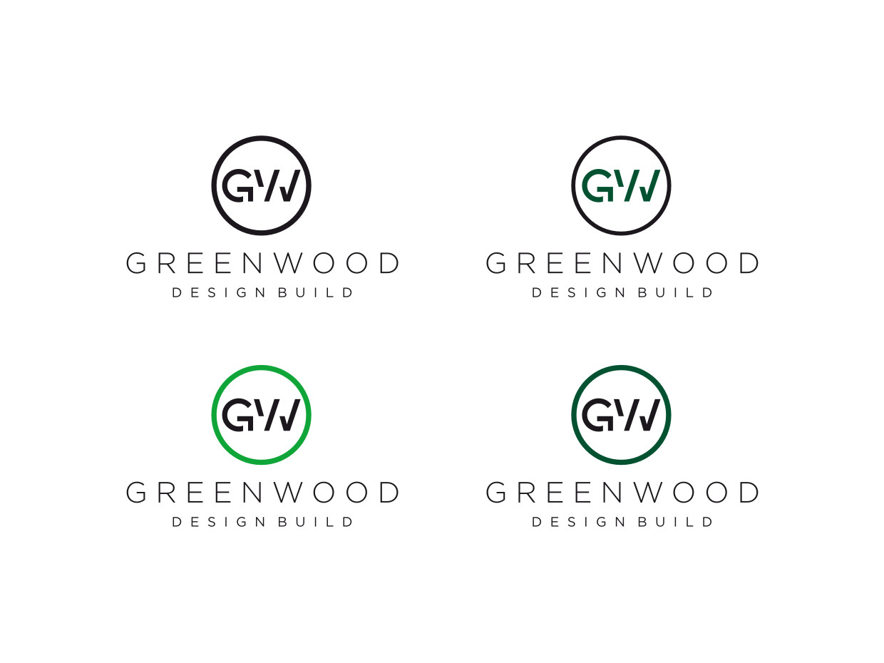 Logo Design by Atvento Graphics for GreenWood Design Build | Design: #26217893