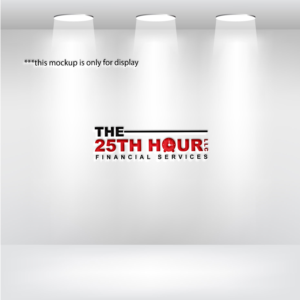 "The 25th Hour, LLC Financial Services" ( Financial Services in smaller font) | Logo Design by hjyoo
