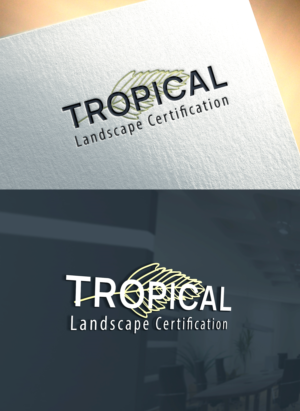 Tropical Landscape Certification | Logo Design by Art Lancer