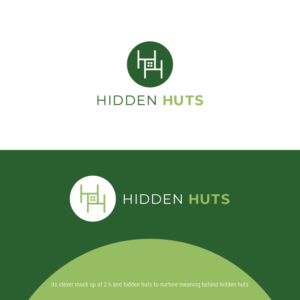 Hidden Huts | Logo Design by nandkumar