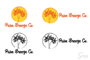 Palm Breeze Co. | Logo Design by InkThink by Scaurus
