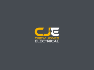 Logo Design by Atvento Graphics for Crew Jones Electrical | Design: #26219525