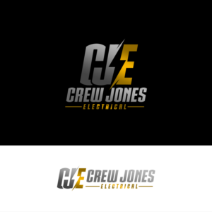 Logo Design by PsyPen for Crew Jones Electrical | Design: #26219683