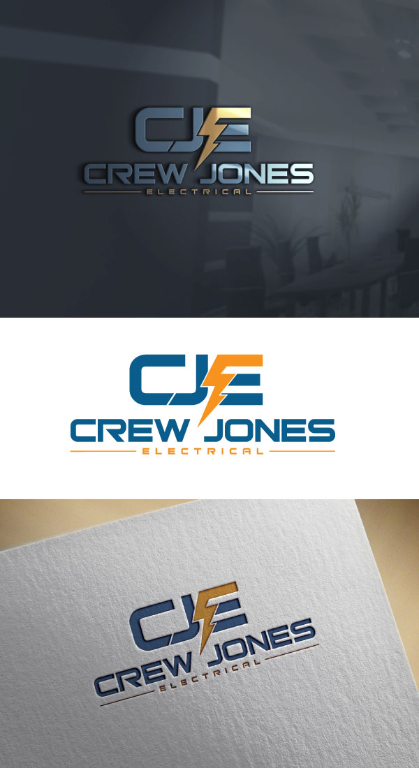 Logo-Design von expert pro für Crew Jones Electrical | Design #26219976