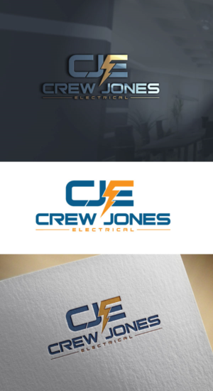 Logo Design by expert pro for Crew Jones Electrical | Design: #26219976