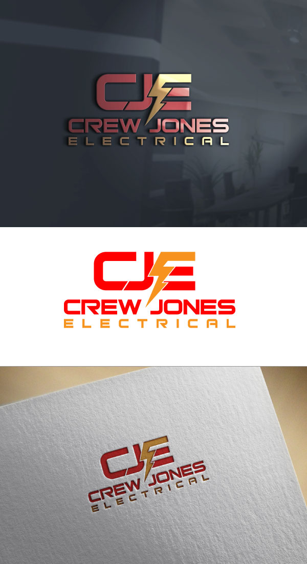 Logo-Design von expert pro für Crew Jones Electrical | Design #26223378