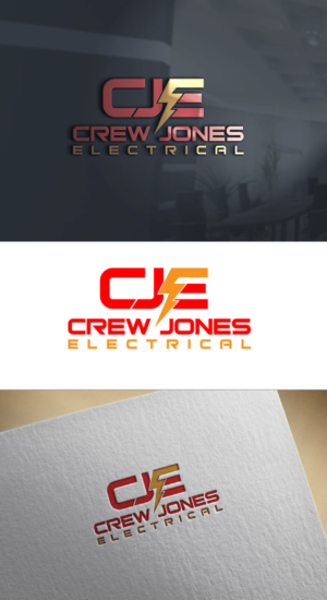 Logo Design by expert pro for Crew Jones Electrical | Design: #26223378