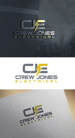 Logo Design by expert pro for Crew Jones Electrical | Design: #26225387