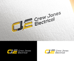 Crew Jones Electrical | Logo Design by step forward 2