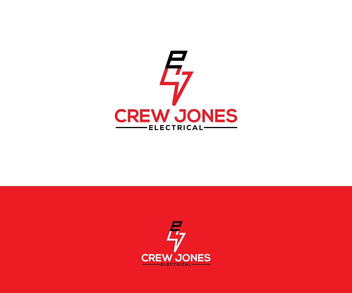 Logo Design by Ochieng for Crew Jones Electrical | Design #26223054