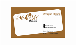 Business Card Design by rekhaganeshacharya