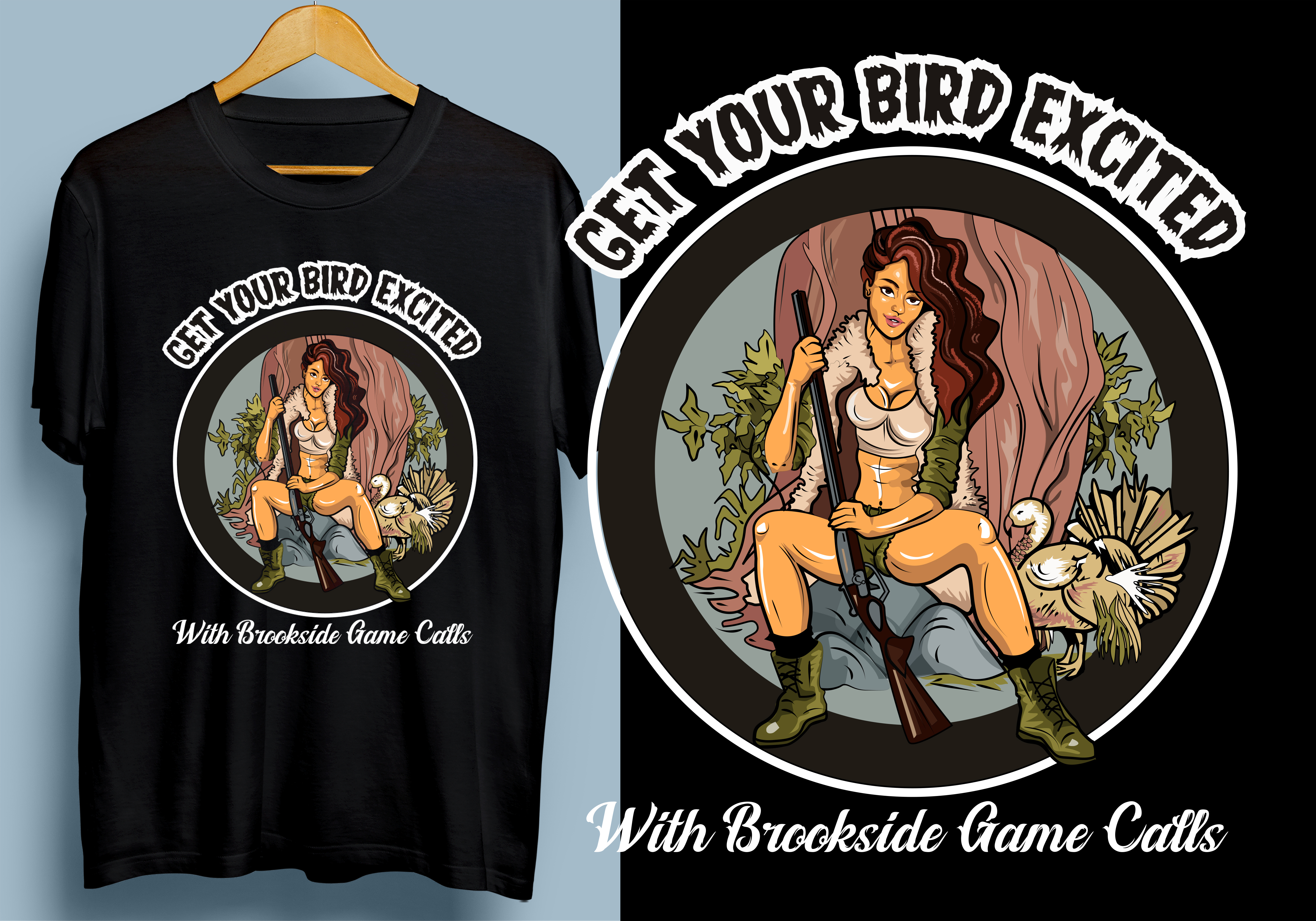 T-shirt Design by SAI DESIGNS for Brookside Game Calls | Design #26247116