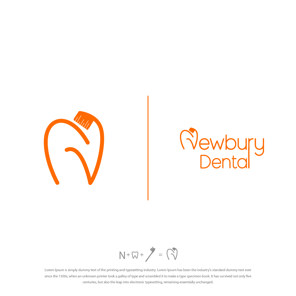 Logo Design by Zohan for Newbury Dental | Design #26225738