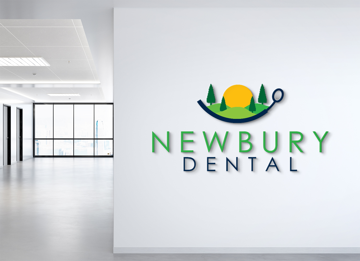 Logo Design by Deziners Zone for Newbury Dental | Design #26228803