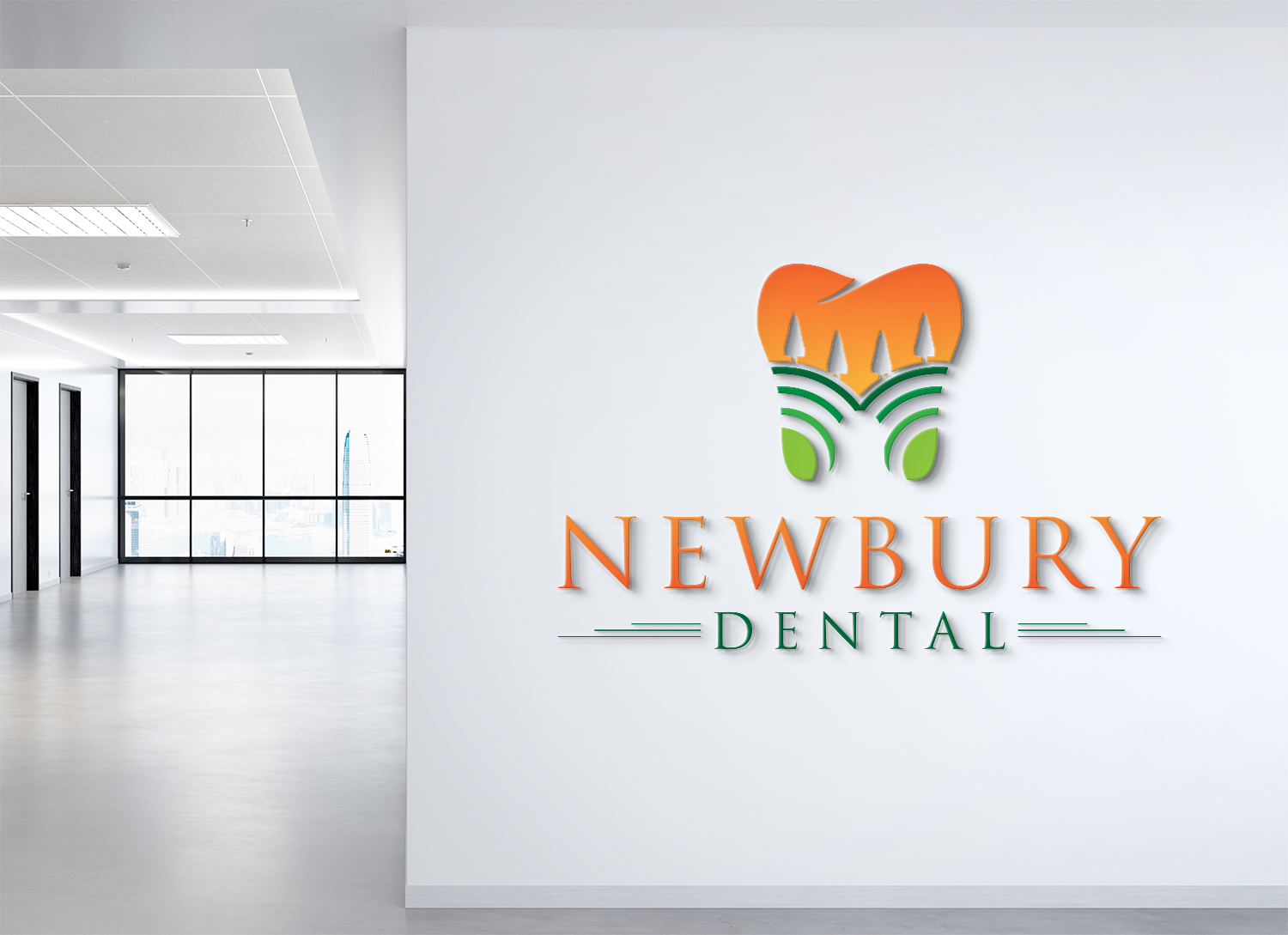 Logo Design by Deziners Zone for Newbury Dental | Design #26228804
