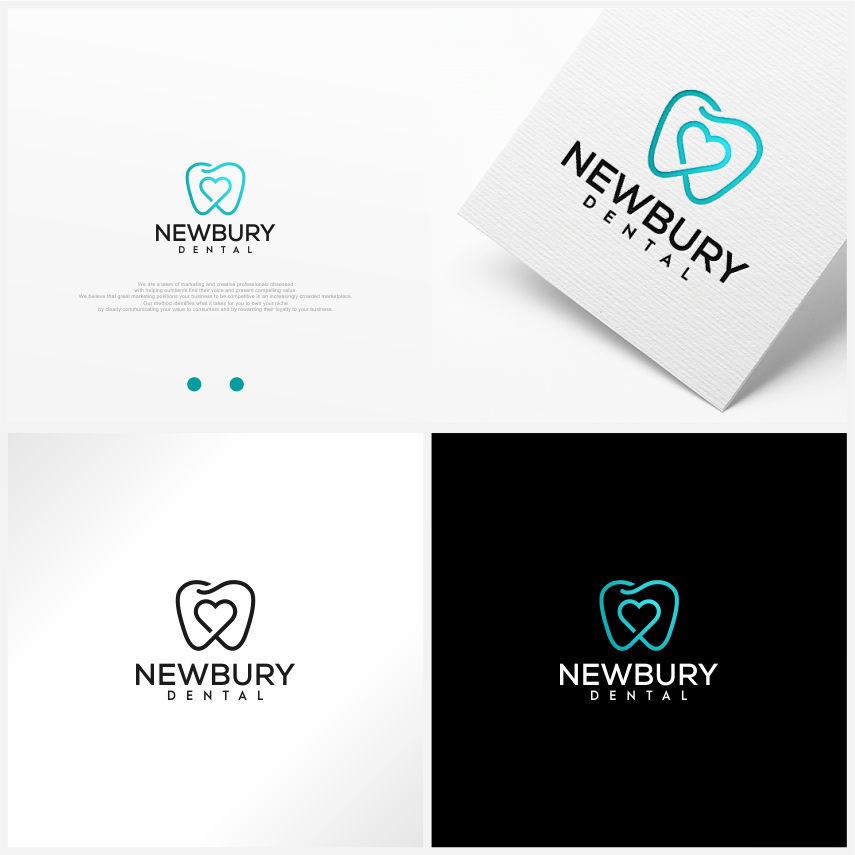 Logo Design by vintana for Newbury Dental | Design #26250651