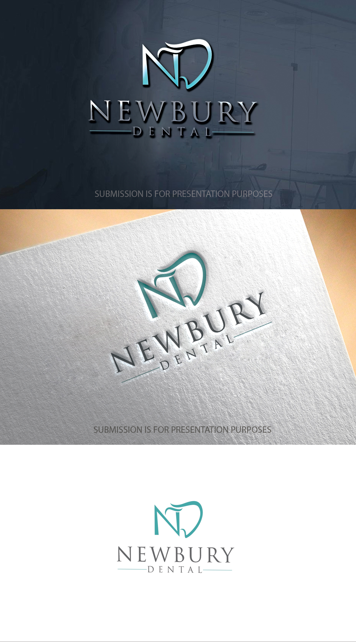 Logo Design by graphicevolution for Newbury Dental | Design #26221571