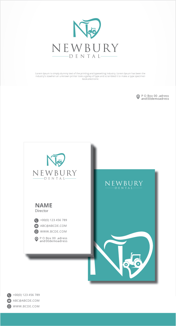 Logo Design by graphicevolution for Newbury Dental | Design #26230447