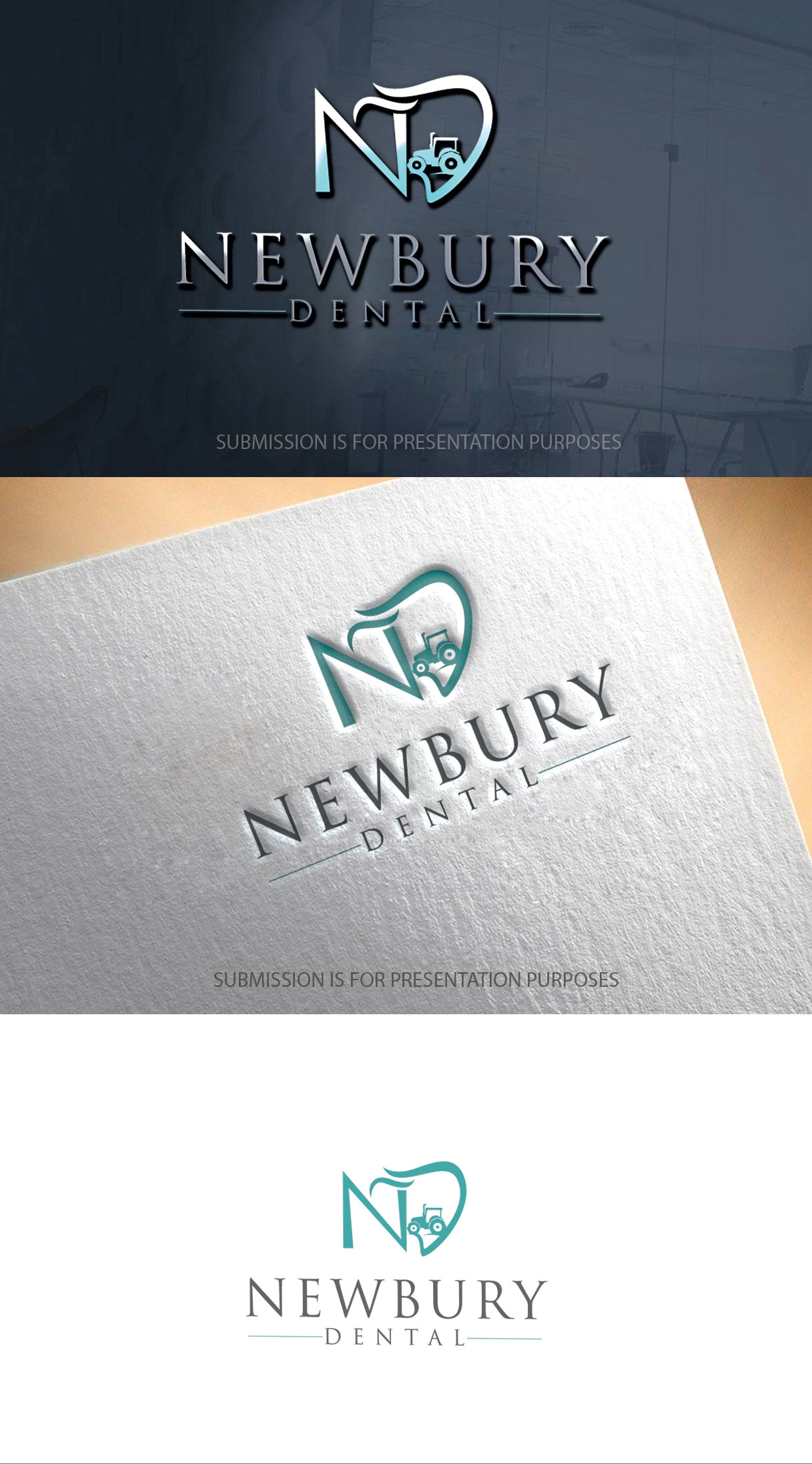 Logo Design by graphicevolution for Newbury Dental | Design #26230448