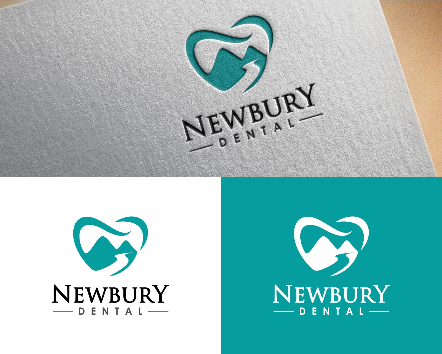 Logo Design by Rusmin Gustamin for Newbury Dental | Design #26224034
