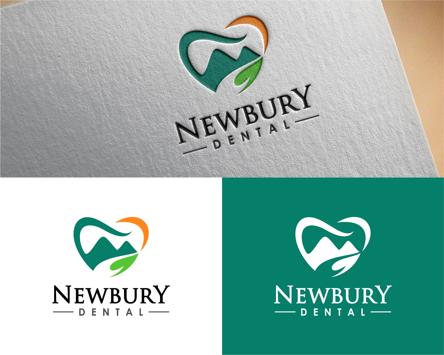 Logo Design by Rusmin Gustamin for Newbury Dental | Design #26224086