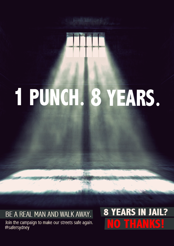 1 Punch 8 Years Poster Design Wins Herald Safer Sydney Poster Design Contest + 23 Top Designs