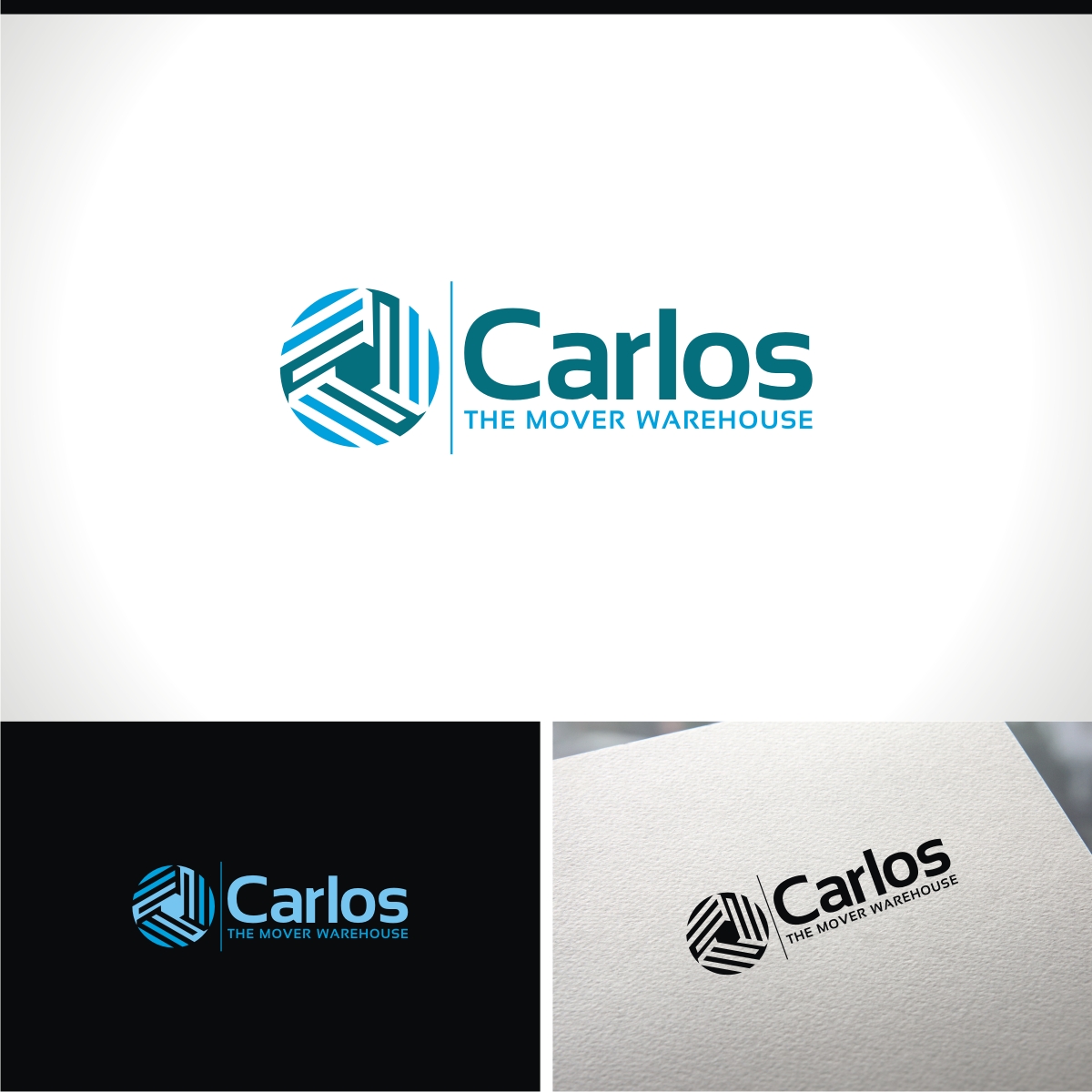 Logo-Design von e-graphics für Carlos The Mover Warehouse | Design #26240313