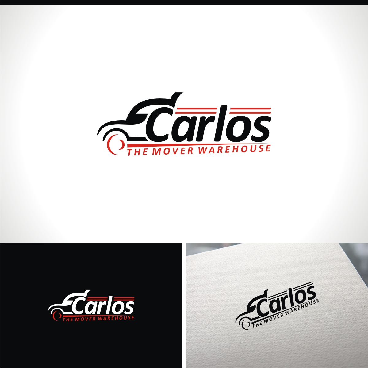 Logo Design by e-graphics for Carlos The Mover Warehouse | Design #26240314