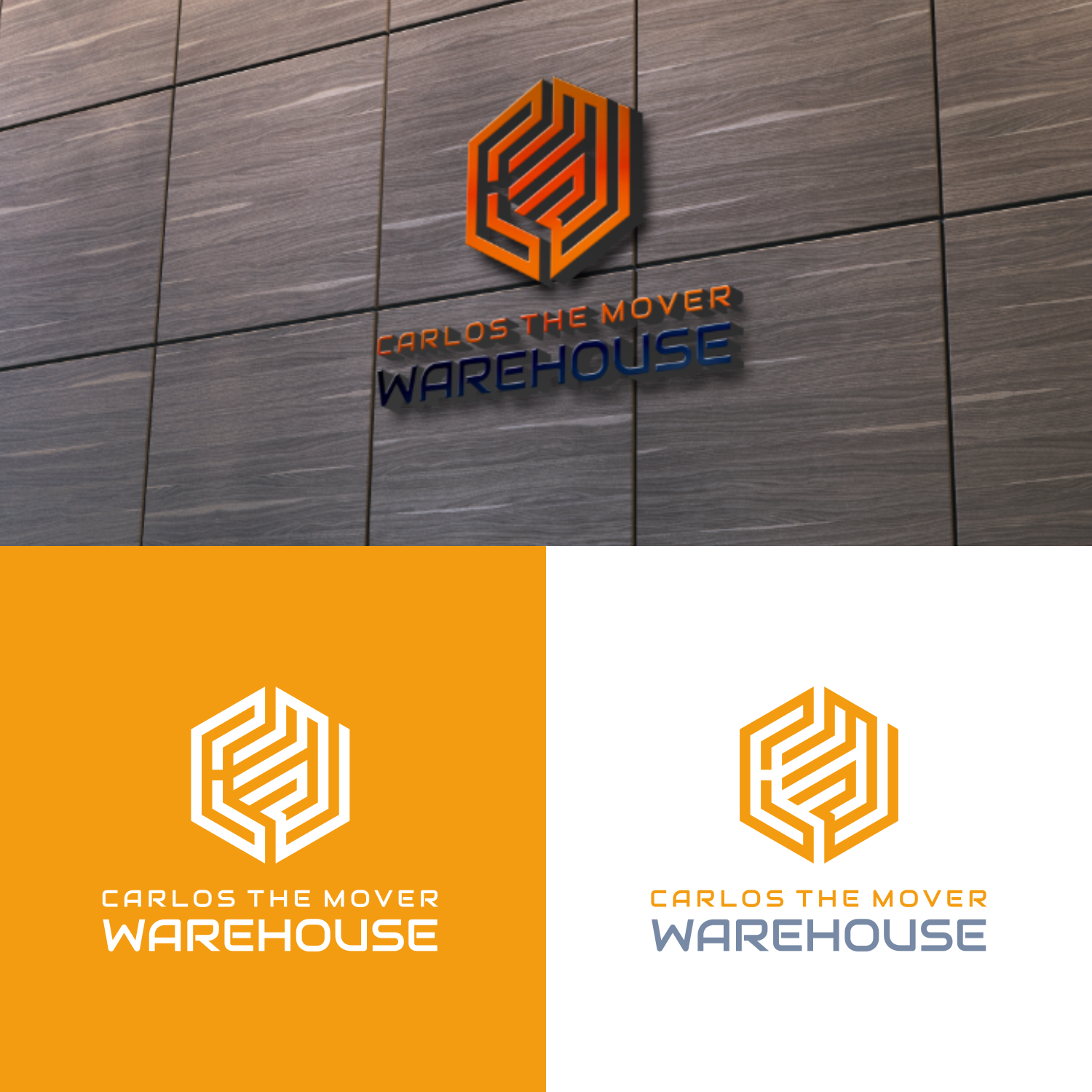 Logo Design by manah bening for Carlos The Mover Warehouse | Design #26219119