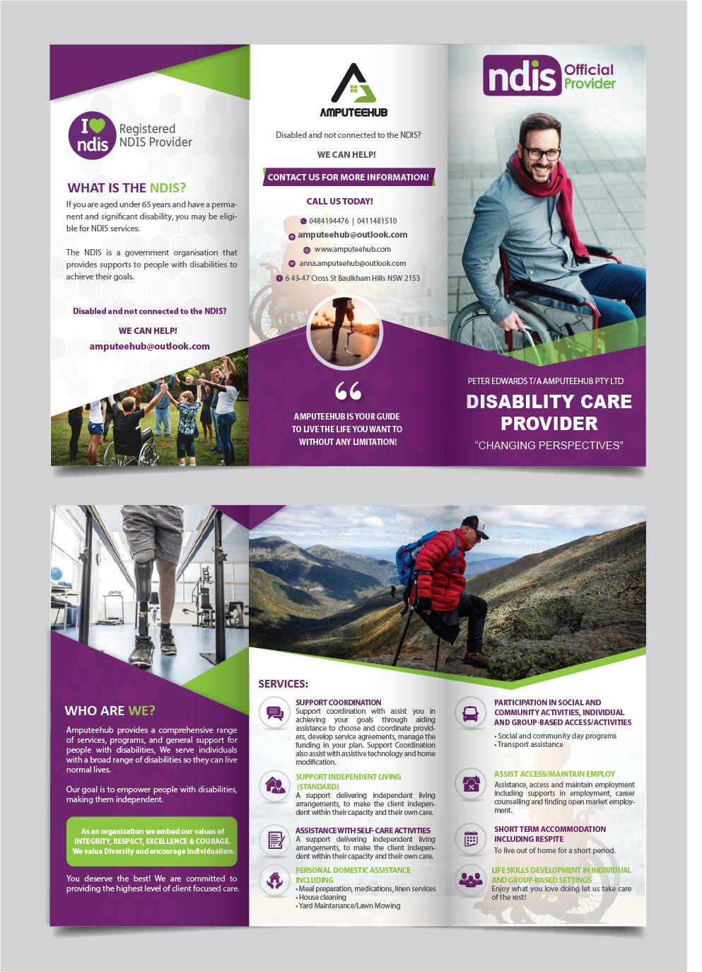 Brochure Design by alex989 for this project | Design #26223228