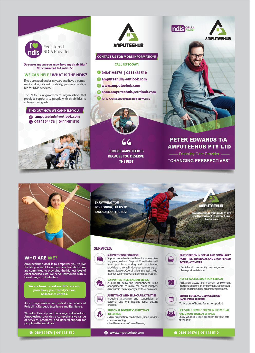 Brochure Design by alex989 for this project | Design #26273624