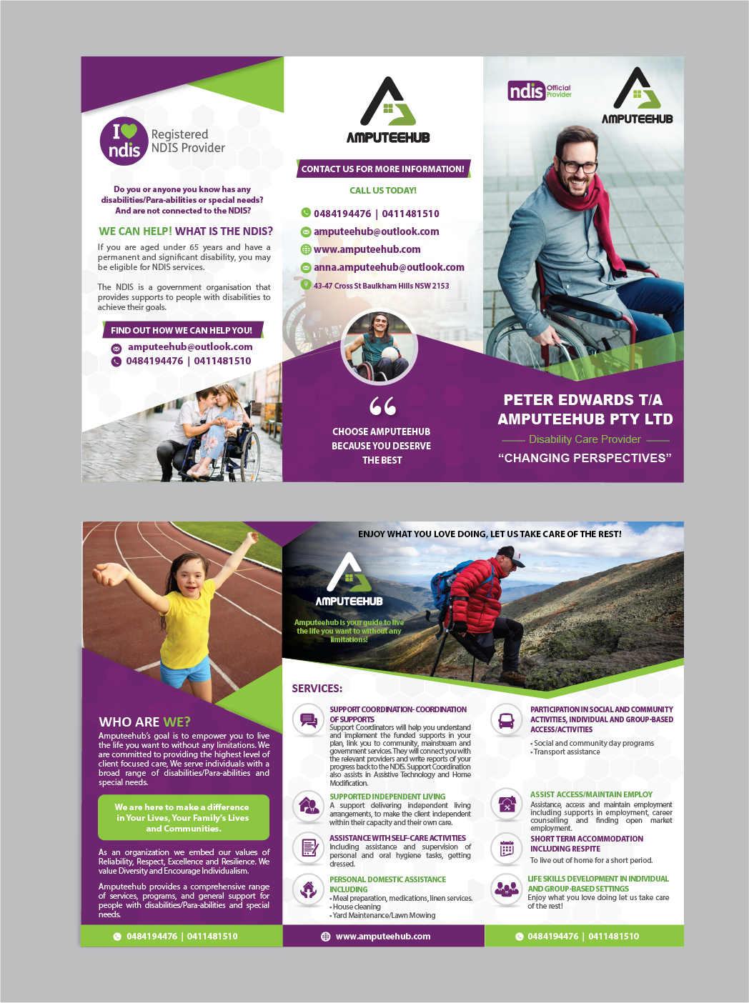 Brochure Design by alex989 for this project | Design #26280886