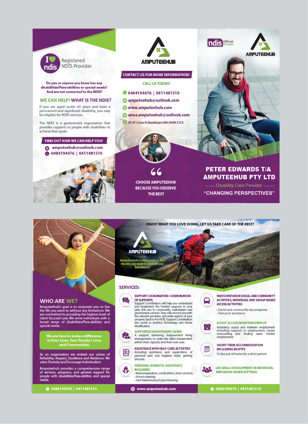 Brochure Design by alex989 for this project | Design #26281491