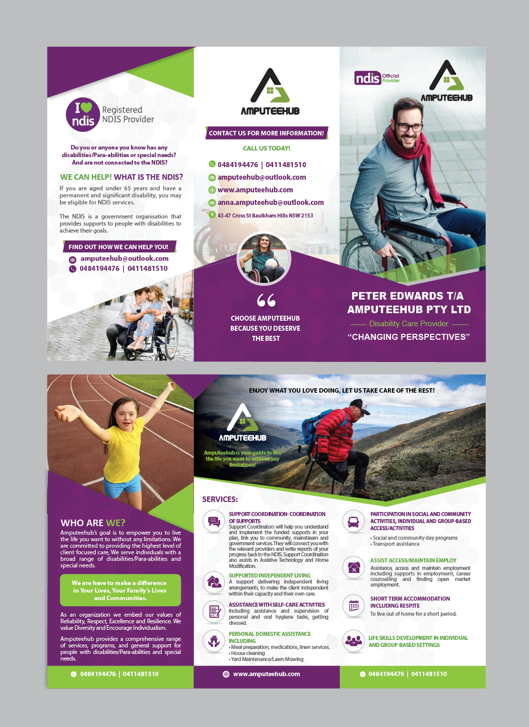 Brochure Design by alex989 for this project | Design #26299549