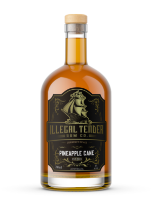 Pineapple Cane Spirit Label | Diseño Gráfico por ronin71