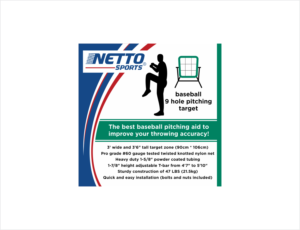 The best baseball pitching aid to improve your throwing accuracy! | Logo Design by BNdesigner